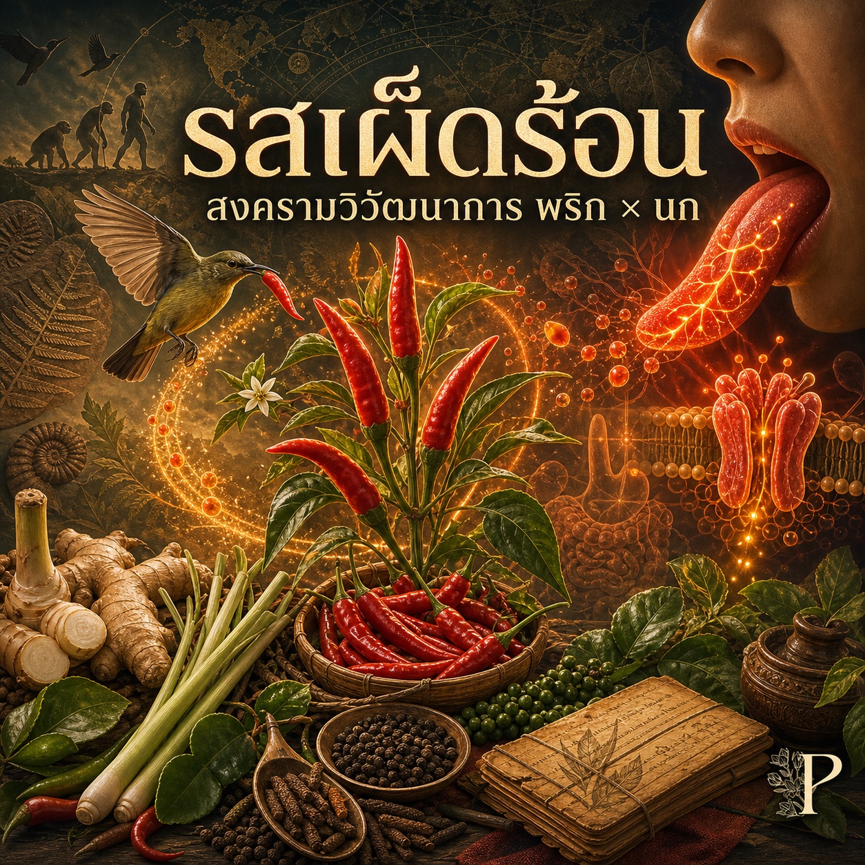 ภาพประกอบรสเผ็ดร้อน ขิงแง่งเดียว ปรับสามธาตุ