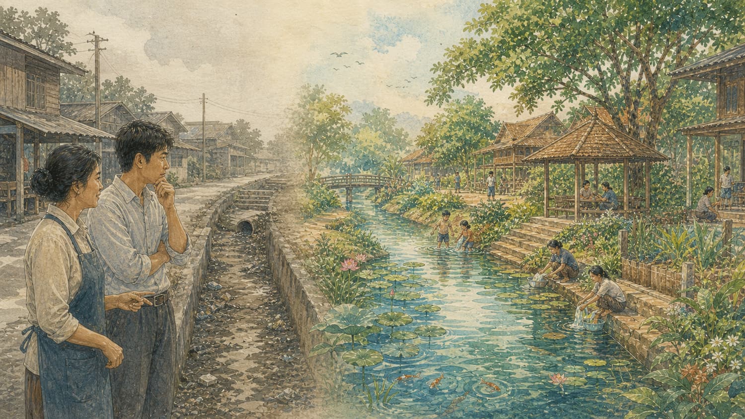 ภาพประกอบบทที่ 6 น้ำในชุมชน