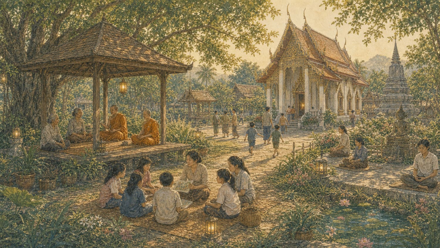 ภาพประกอบบทที่ 12 ศาสนสถานและพื้นที่จิตวิญญาณ