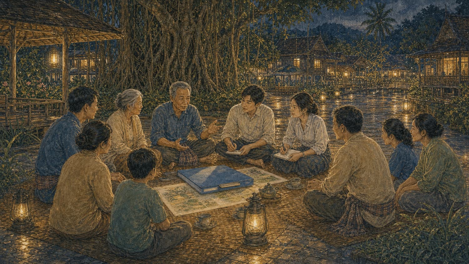 ภาพประกอบบทที่ 16 จากตำราสู่หมู่บ้านของเรา
