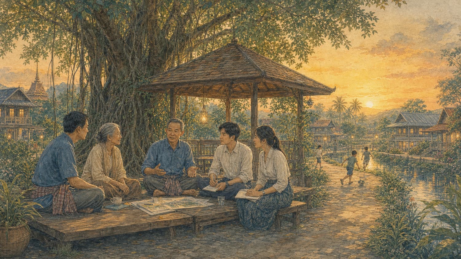 ภาพประกอบบทนำ จากตัวเรา สู่ชุมชนของเรา