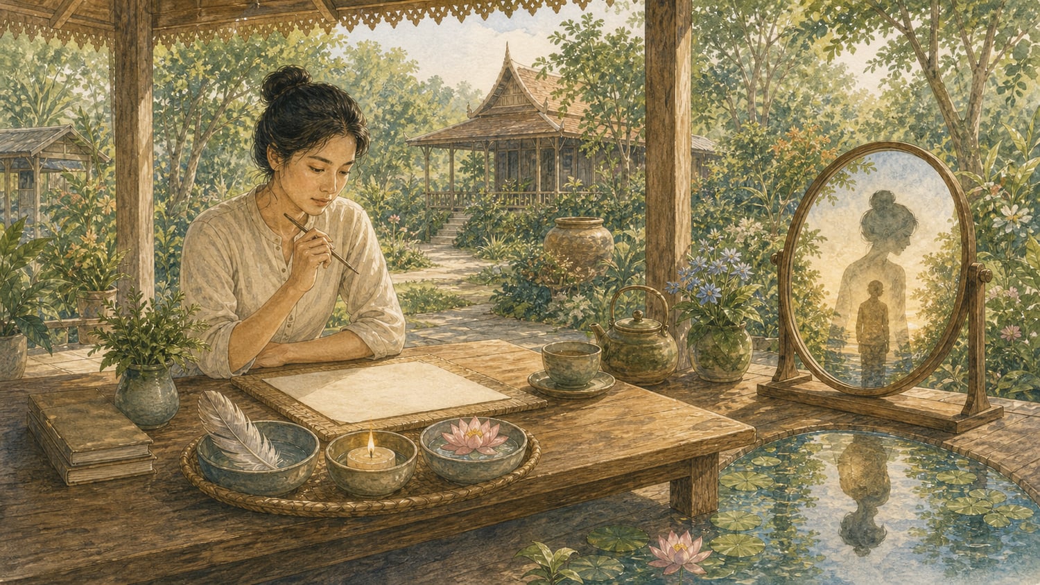 ภาพประกอบบทที่ 3 — รู้จักธาตุประจำตัวของเรา