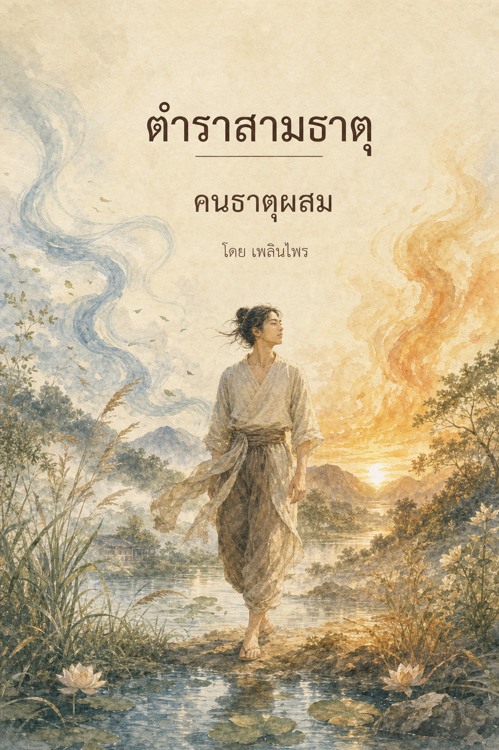หน้าปกตำรา 3 ธาตุ คนธาตุผสม