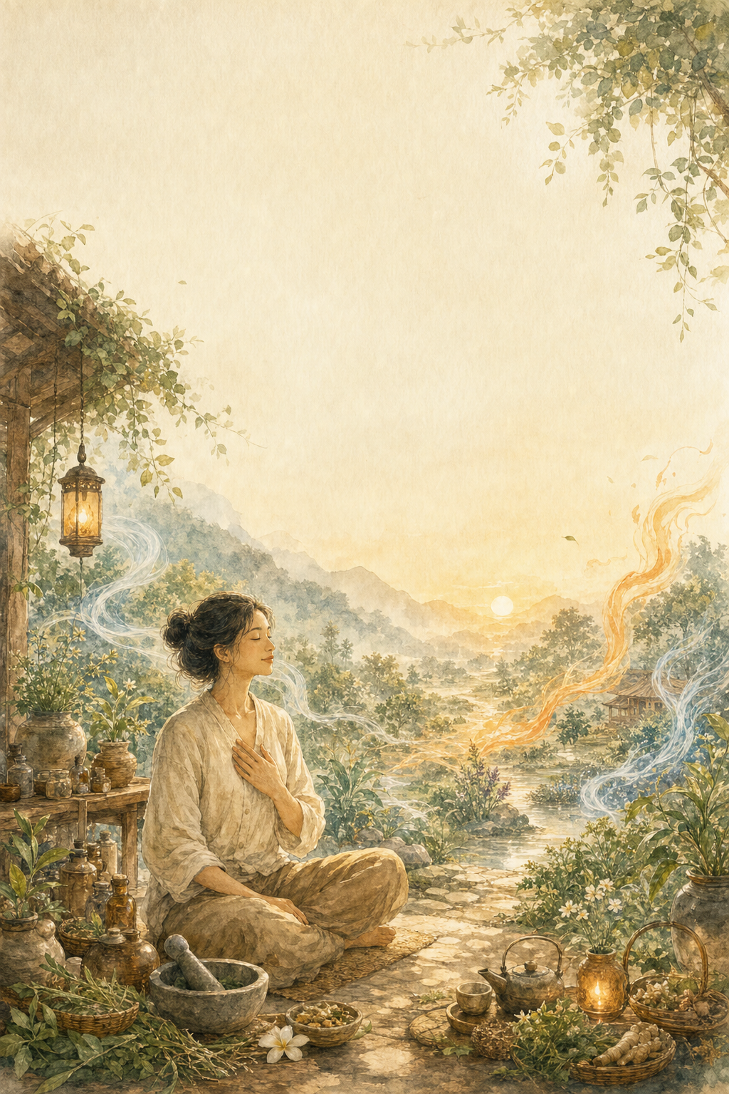 หน้าปกตำรา 3 ธาตุ เล่ม 8 การดูแลใจตามธาตุ โดย เพลินไพร